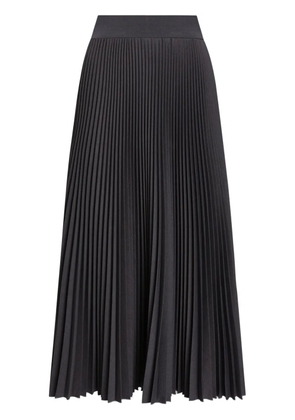Dolce & Gabbana plissé-effect midi skirt - Black