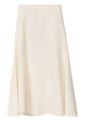 Fabiana Filippi a-line midi-skirt - White