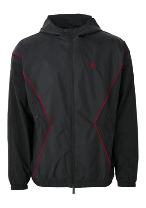 Jordan logo-embroidered jacket - Black