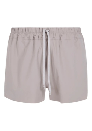 Rick Owens drawstring-waist swim shorts - Neutrals