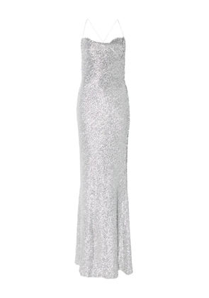 MOOS STUDIO Pisces Moon maxi dress - Silver