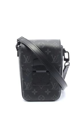 Louis Vuitton Pre-Owned 2021s S-Lock Monogram Eclipse shoulder bag - Black
