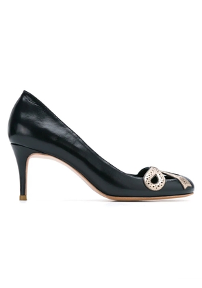 Sarah Chofakian leather pumps - Blue