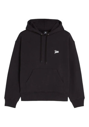 PATTA logo-print hoodie - Black