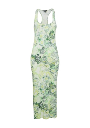 Just Cavalli Vintage printed maxi dress - Green