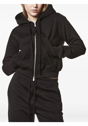 Thom Krom hooded zip-up jacket - Black