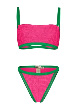 PARAMIDONNA Ava textured bikini - Pink