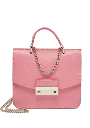 Furla Metropolis leather tote bag - Pink