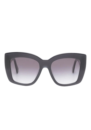 Miu Miu Pre-Owned square-frame sunglasses - Black