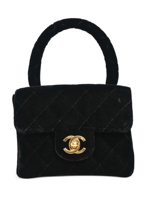 CHANEL Pre-Owned 1995 mini Classic Flap square handbag - Black