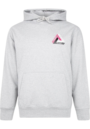 Palace Tri-Dart logo-print hoodie - Grey