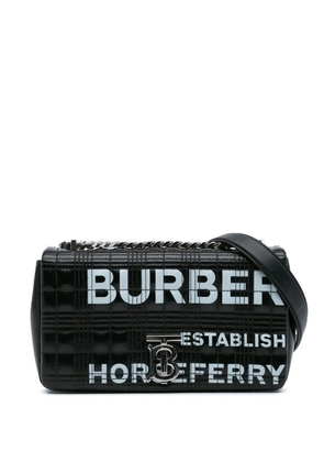 Burberry Pre-Owned 2018-2024 Small Patent Horseferry Lola crossbody bag - Black