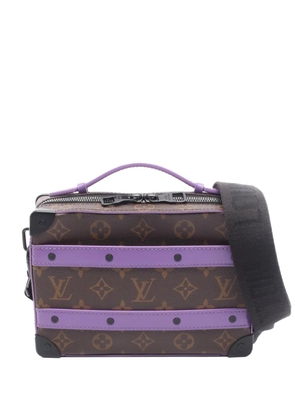 Louis Vuitton Pre-Owned 2021-2025 Monogram Macassar Handle Soft Trunk satchel - Brown