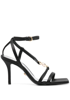 Versace Pre-Owned 90mm Medusa-plaque sandals - Black