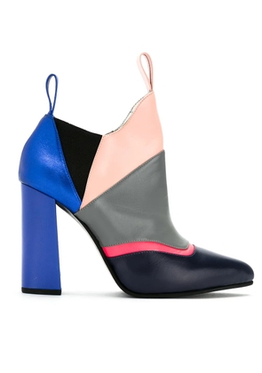Studio Chofakian color blocked ankle boots - Multicolour