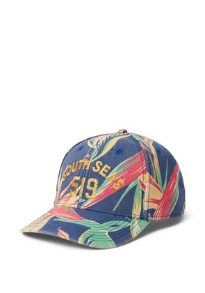 Polo Ralph Lauren Tropical-print baseball cap - Blue