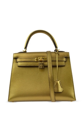 Hermès Pre-Owned 2005 Kelly Sellier 25 two-way bag - Yellow