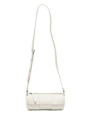 Bottega Veneta Pre-Owned Intreccio woven crossbody bag - White