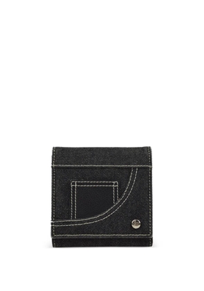 Christian Dior Pre-Owned 2001 denim tri-fold wallet - Blue