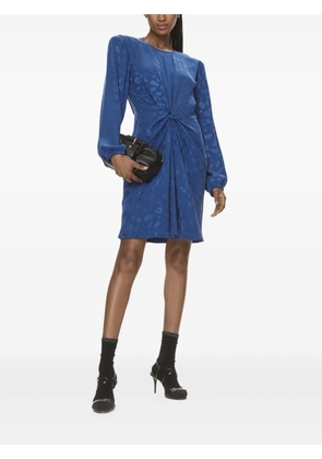 BOSS jacquard midid dress - Blue