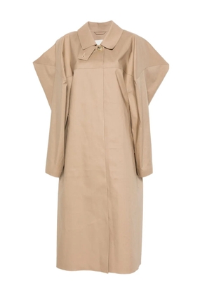 Viktor & Rolf cotton raincoat - Brown