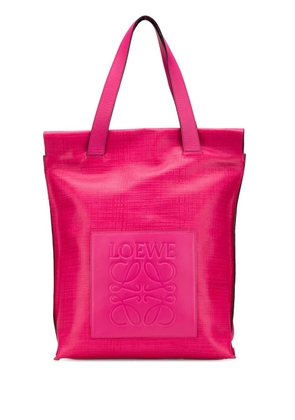 Loewe Pre-Owned 2010-2024 Anagram Leather Shopper tote bag - Pink