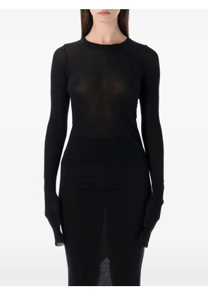Rick Owens long-sleeve top - Black