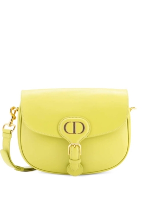 Christian Dior Pre-Owned Bobby Flap Bag Leather Medium crossbody bag - Green