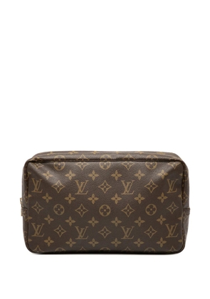 Louis Vuitton Pre-Owned 1987 Monogram Trousse Toilette 28 clutch bag - Brown