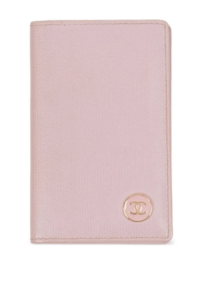 CHANEL Pre-Owned 2005 leather cardholder - Pink