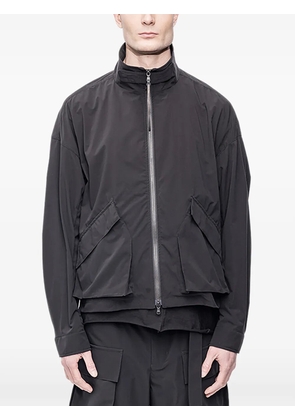 The Viridi-Anne zip-up jacket - Black