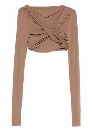 Rick Owens Lilies Jade top - Brown