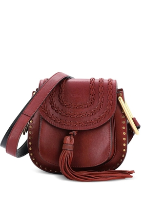 Chloé Pre-Owned Hudson Handbag Whipstitch Leather Mini crossbody bag - Red
