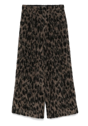 A.M.G. wool trousers - Brown