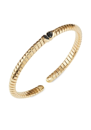 MARINA B 18K yellow gold Trisolina diamond bangle bracelet