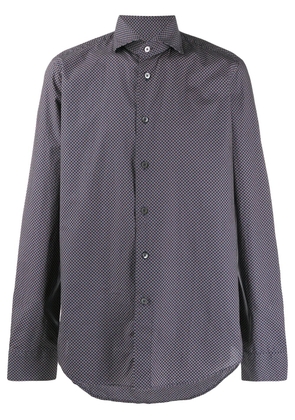 Dell'oglio graphic-print regular shirt - Blue