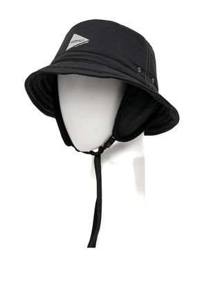 Gramicci x And Wander padded bucket hat - Black