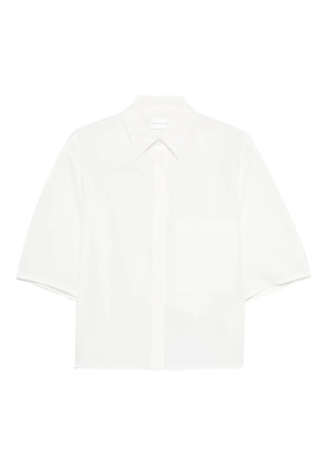 Christian Wijnants cropped short-sleeved shirt - White