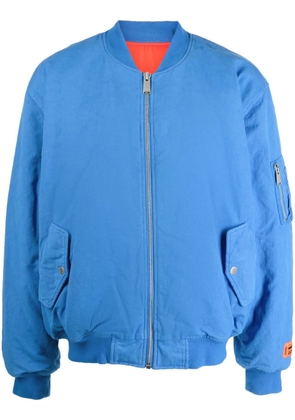 Heron Preston patch-detail jacket - Blue