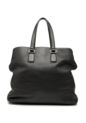 Gucci Pre-Owned 2000-2015 Leather Soho Open tote bag - Black