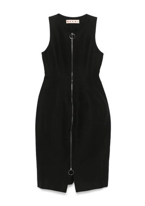 Marni Pre-Owned 2000s cotton midi dress - Black