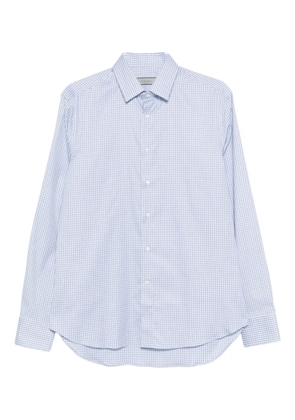 Canali checked shirt - Blue