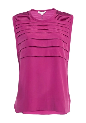 IRO pleated silk tank top - Pink