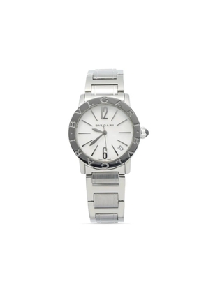Bvlgari Pre-Owned pre-owned BBL 33mm - White