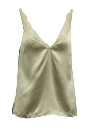 CAMI NYC silk v-neck top - Neutrals