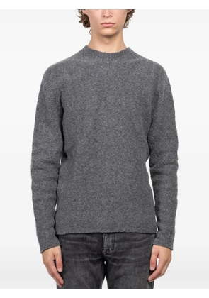 Hannes Roether mock-neck sweater - Grey