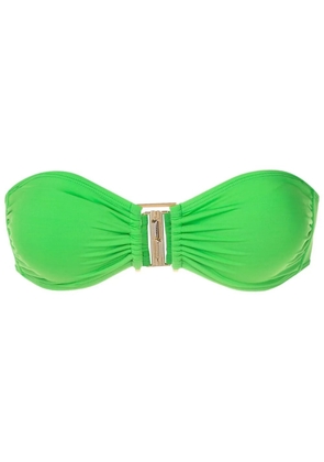 Lenny Niemeyer U-bar bandeau bikini top - Green