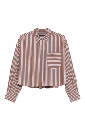 rag & bone striped shirt - Brown