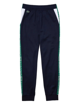 Lacoste logo-tape 'Navy' track pants - Blue