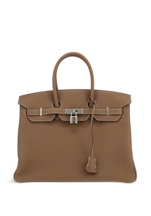 Hermès Pre-Owned 2025 Birkin 35 tote bag - Brown